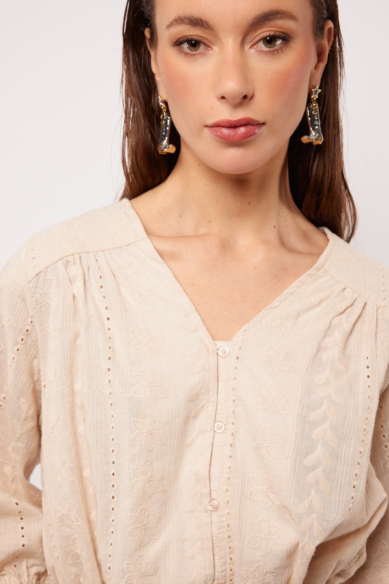 Fluresk Amari Blouse – Blouses van Fluresk, kleur M, maat | JoAnnco