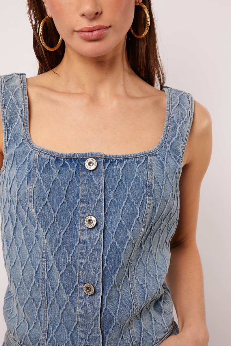 Fluresk Elissa Top – tops van Fluresk, kleur L, maat | JoAnnco