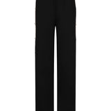 Ambika Amor Zwarte Broek met Hartjes – Broeken van Ambika, kleur M, maat | JoAnnco