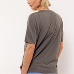 Fluresk Acacia T-shirt Grijs – T-Shirts van Fluresk, kleur XS, maat | JoAnnco