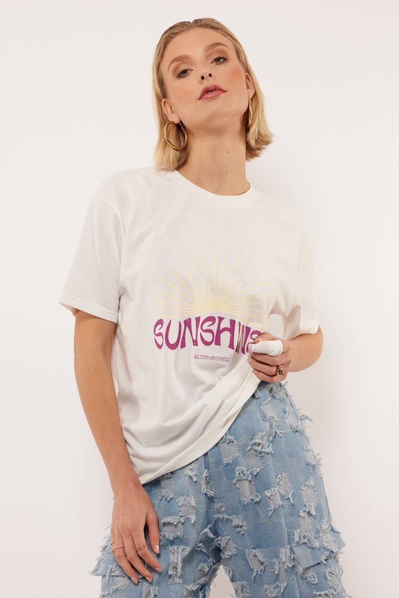 Fluresk Acacia T-shirt – T-Shirts van Fluresk, kleur XS, maat | JoAnnco