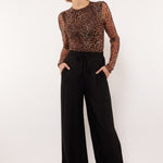 Fluresk Leslie Pants Zwart – Broeken van Fluresk, kleur XS, maat | JoAnnco