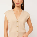 Fluresk Pettal Knitting Gilet – Gilets van Fluresk, kleur XS, maat | JoAnnco